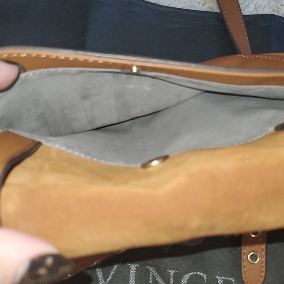 Vince Camuto Areli suede flap crossbody - Picture 11 of 11